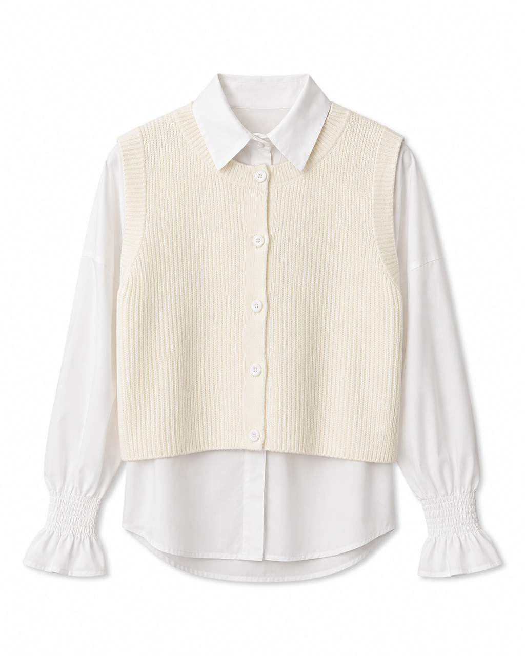 Camisa Blanca con Chaleco Julieta
