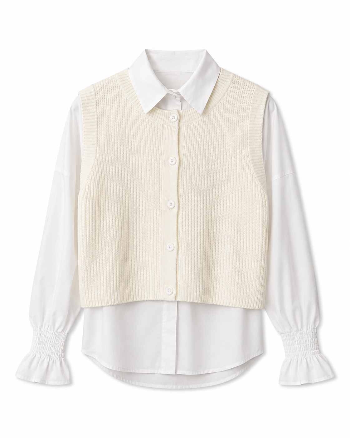 Camisa Blanca con Chaleco Julieta