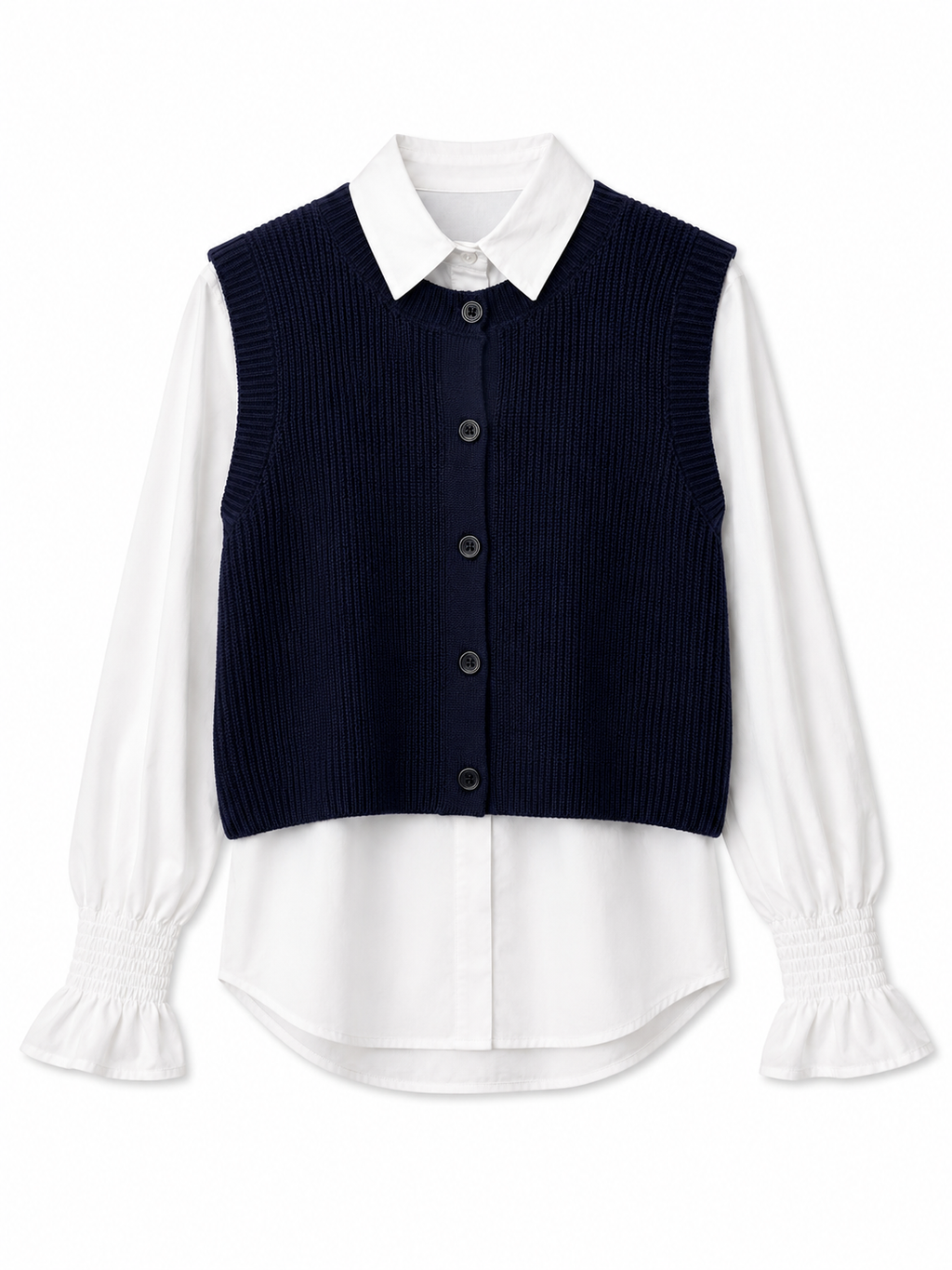 Camisa Blanca con Chaleco Julieta