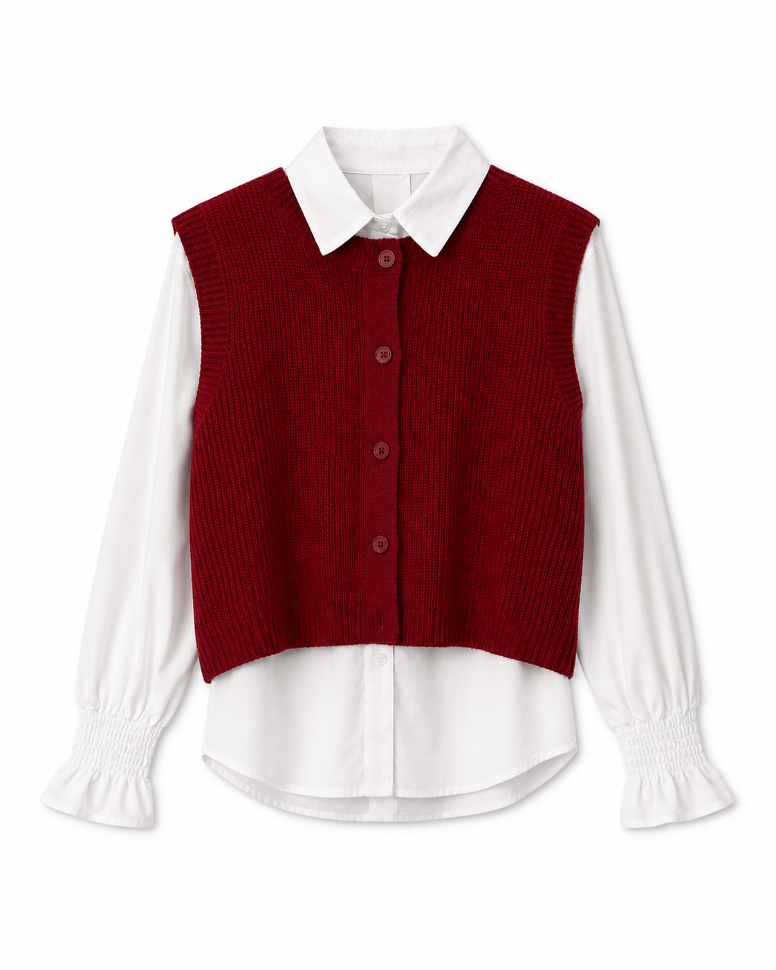 Camisa Blanca con Chaleco Julieta