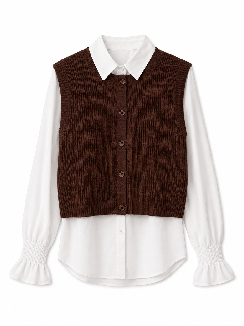 Camisa Blanca con Chaleco Julieta